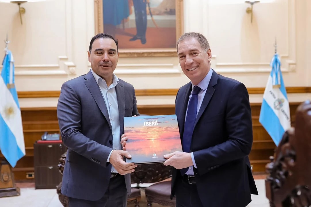 Santilli sumó el apoyo del gobernador de Corrientes a la reforma laboral