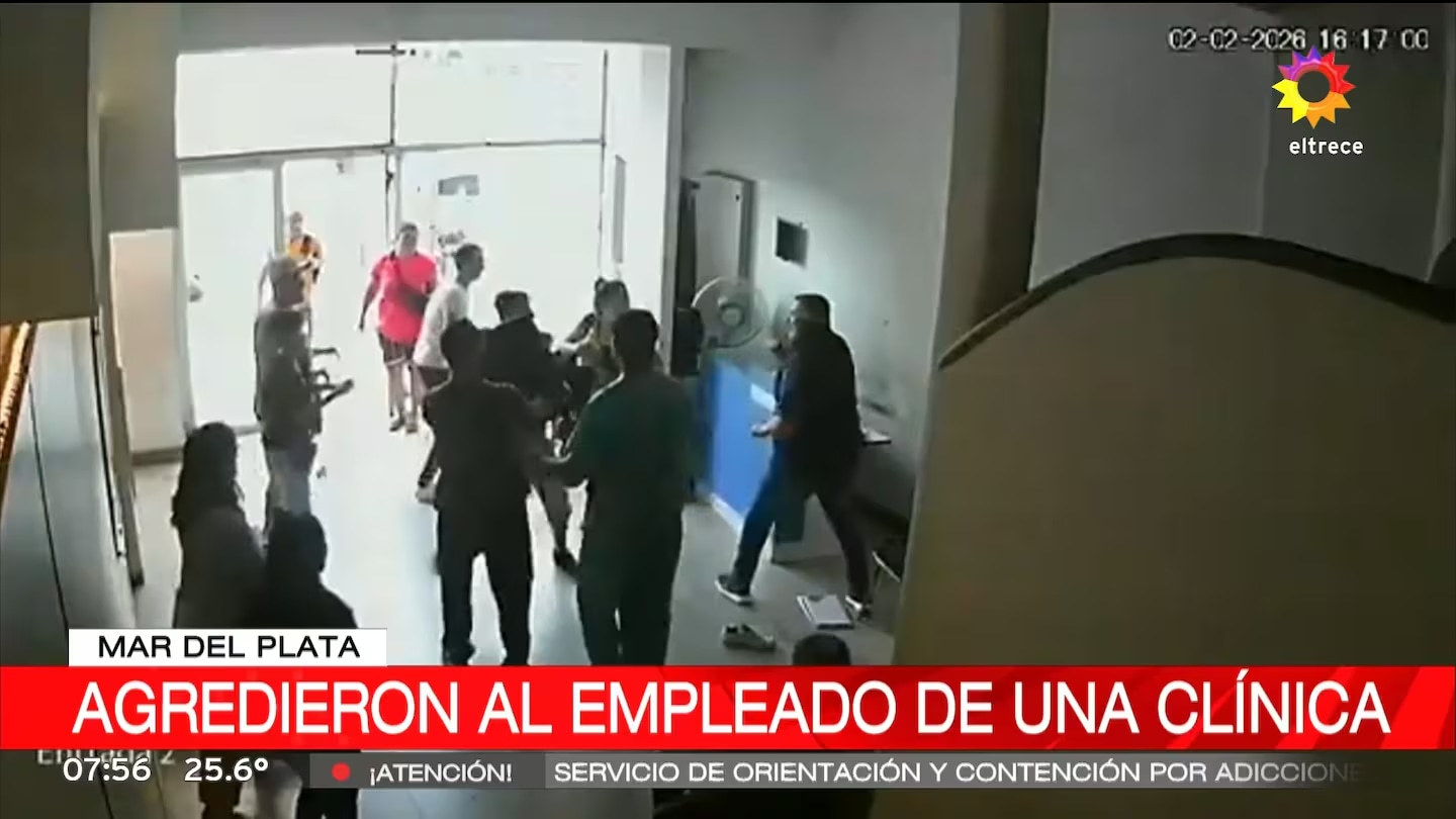 Ataque a trabajadores en un sanatorio de Mar del Plata