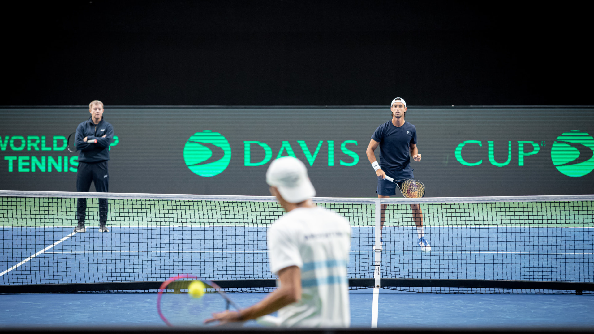 Argentina tiene formación definida para enfrentar a Corea del Sur por la Copa Davis