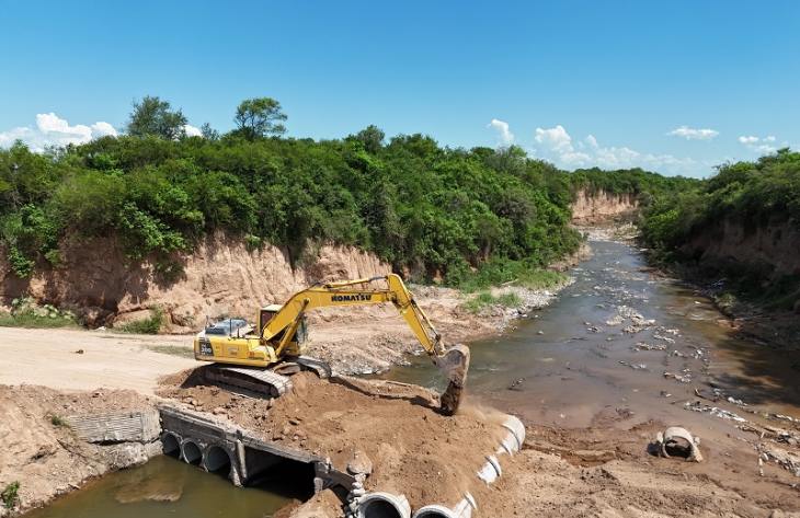 Inversión histórica: cómo avanza el nuevo Puente del Coy en Leales