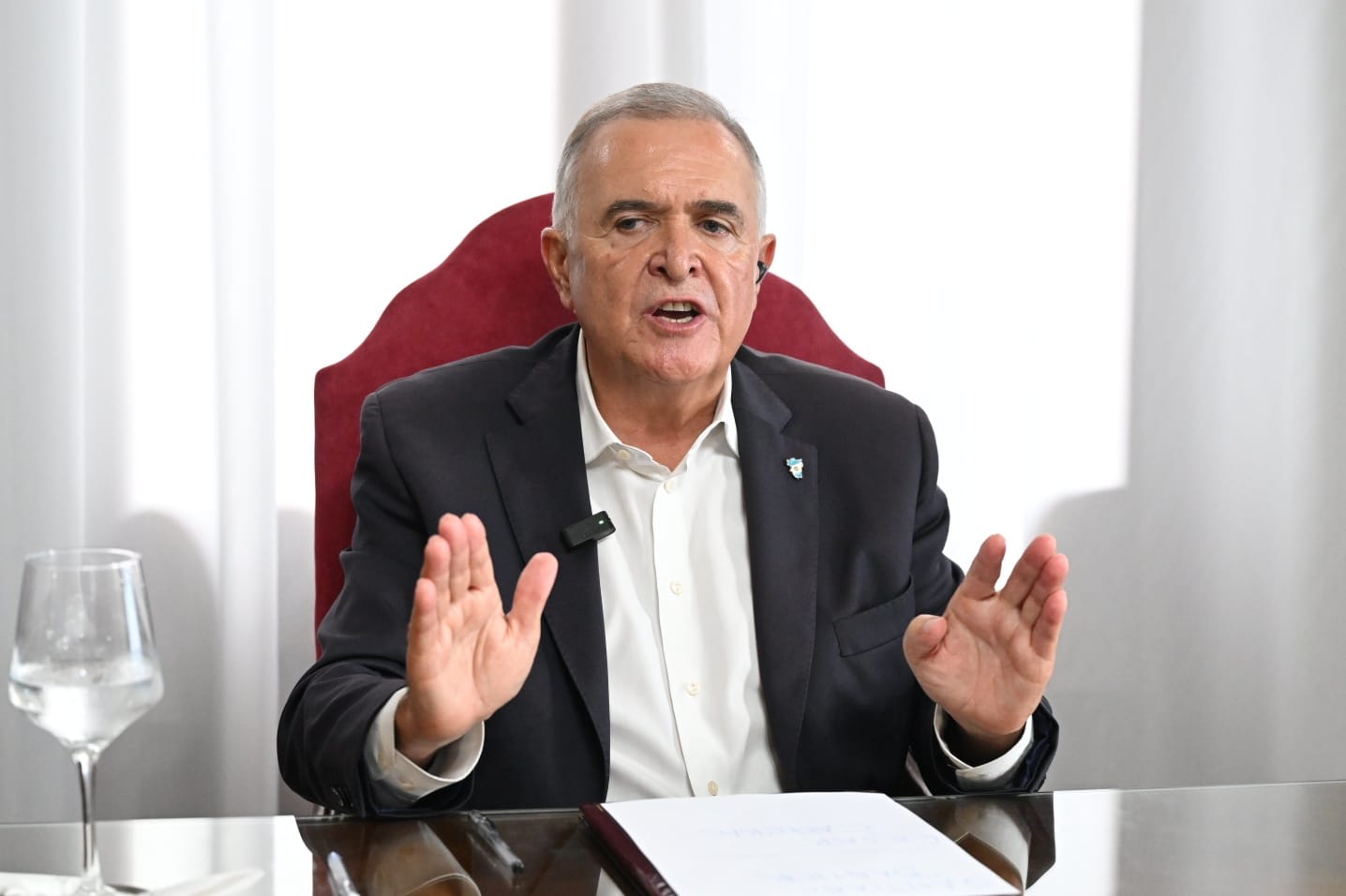 Jaldo reclama a la Nación una deuda millonaria y condiciona su acompañamiento a la reforma laboral