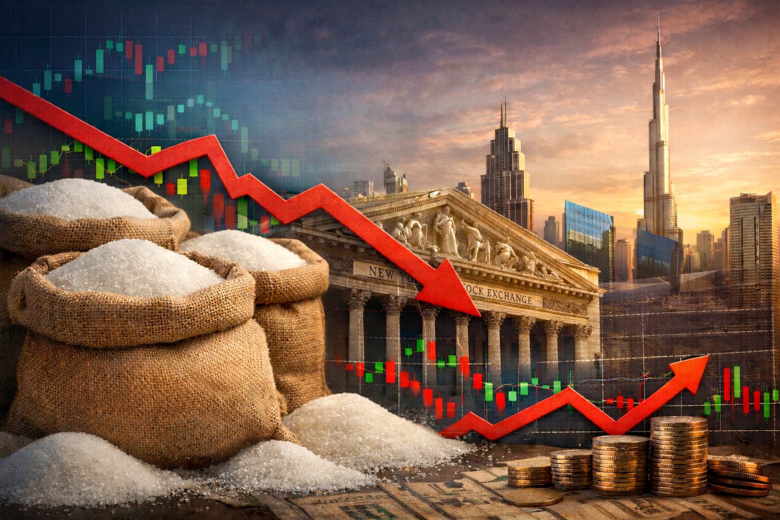 La Conferencia Azucarera de Dubái anticipa otro excedente de azúcar y más presión sobre los precios