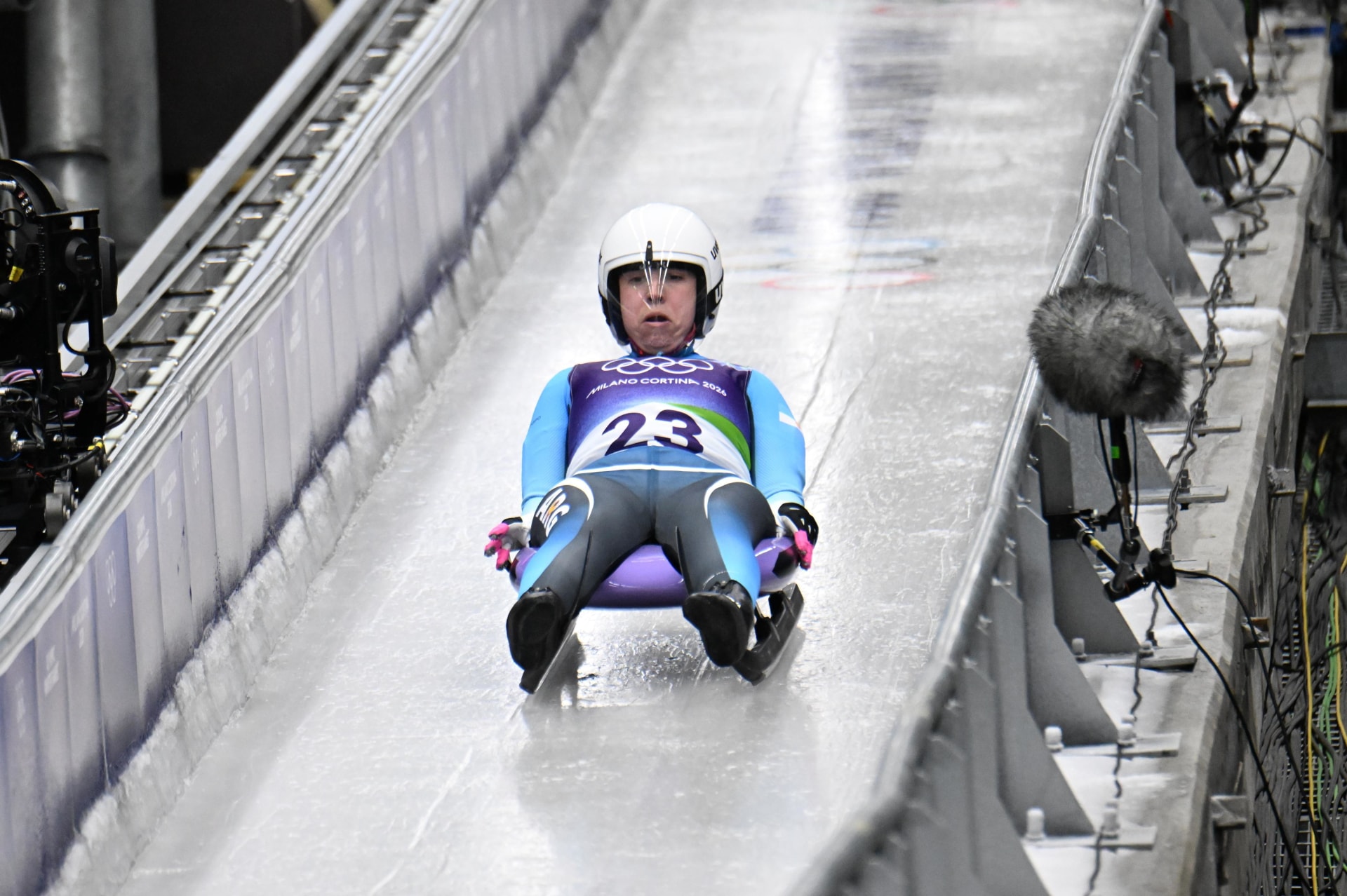 Verónica Ravenna comenzó su actuación en Milano-Cortina y estableció una marca inédita