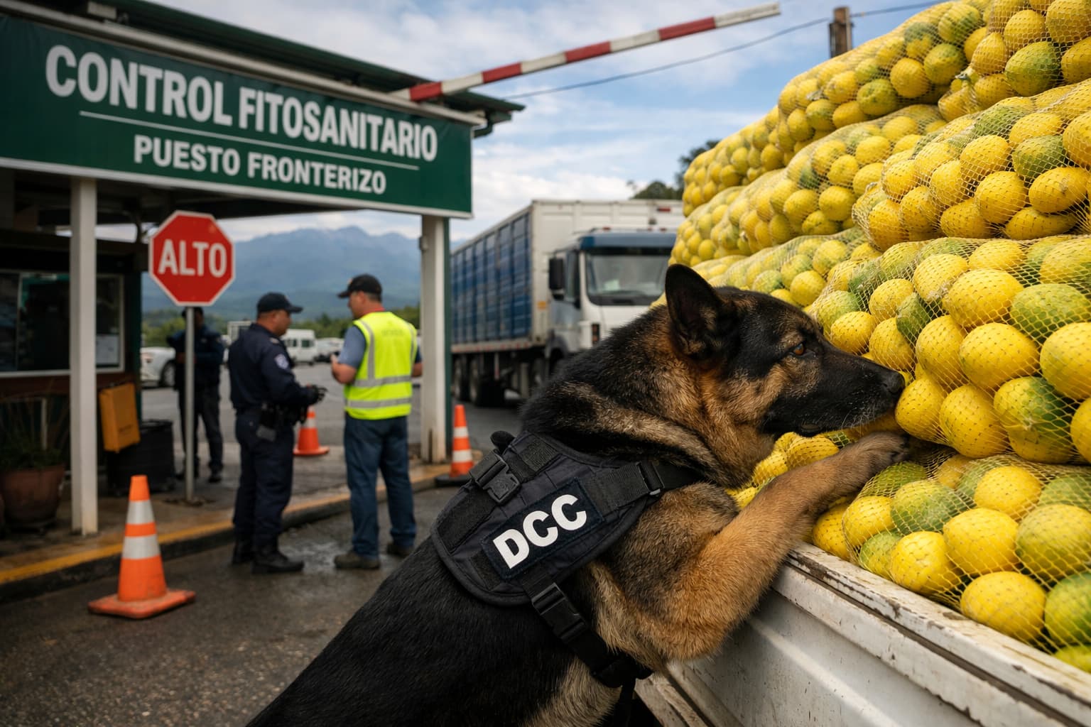 El NOA suma olfato canino para blindarse ante la enfermedad más temida del citrus