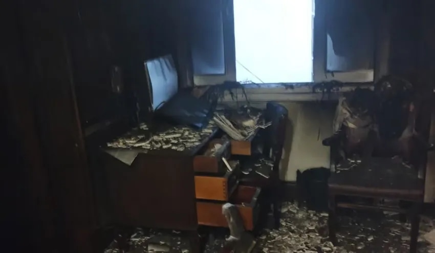 Incendio en el Senado: tres personas intoxicadas por monóxido