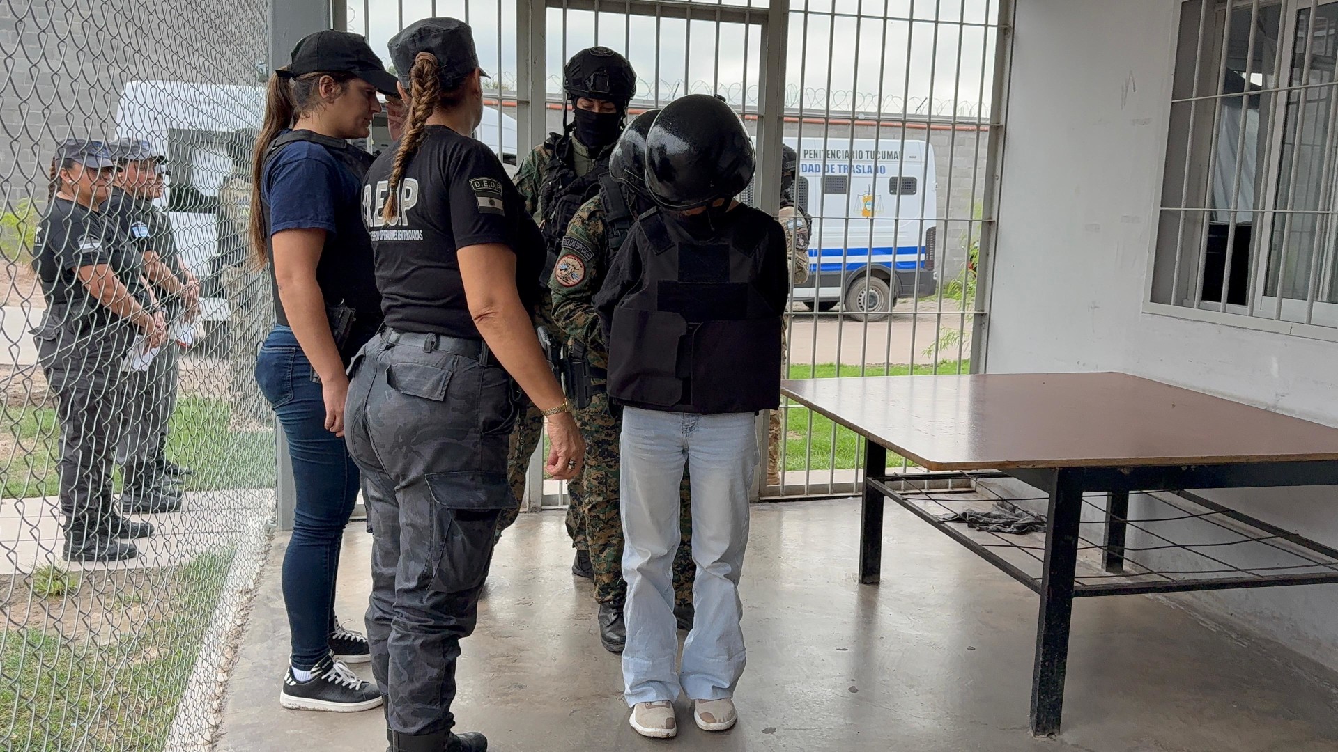 Trasladaron a Justina Gordillo a Delfín Gallo