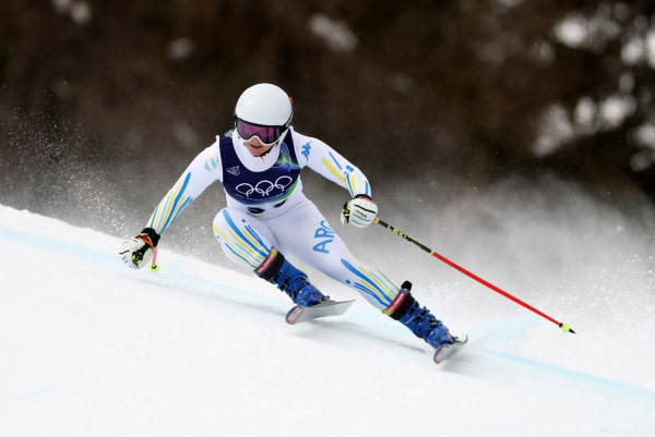 Nicole Begué logró un resultado histórico en esquí alpino