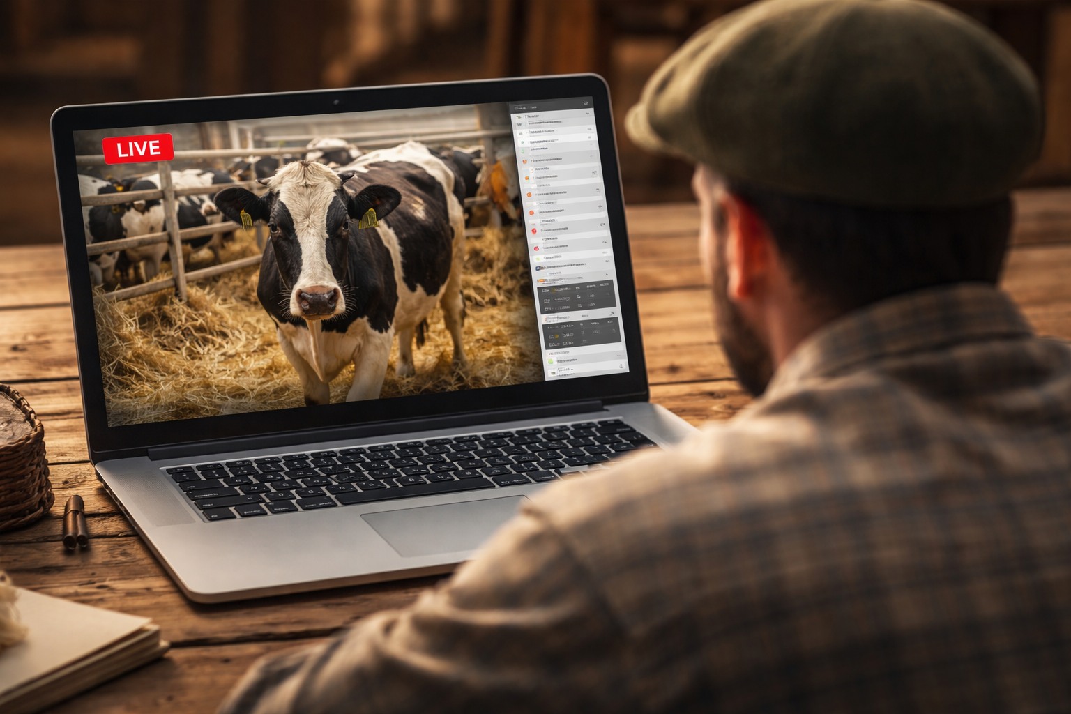 Reconoció su hacienda en un remate por YouTube y denunció que la vendían sin permiso