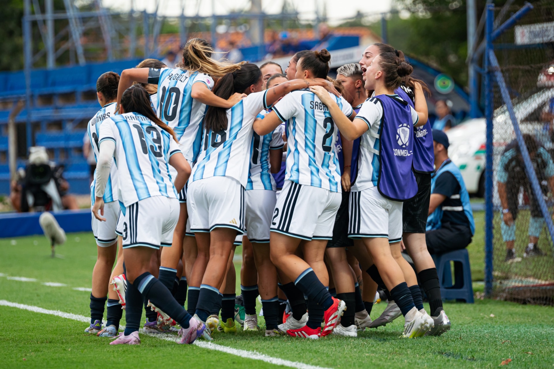 Argentina logró un histórico triunfo sobre Brasil en el Sudamericano Sub-20 femenino