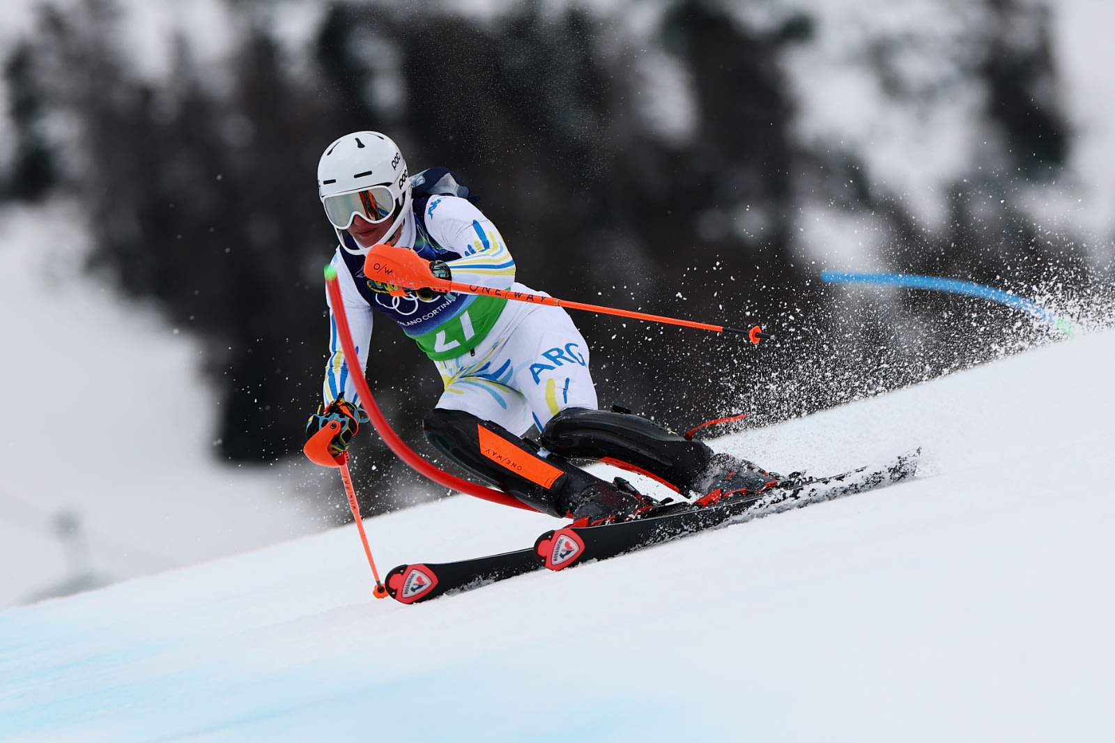 La abanderada Francesca Baruzzi logró un destacado Top 30 en esquí alpino