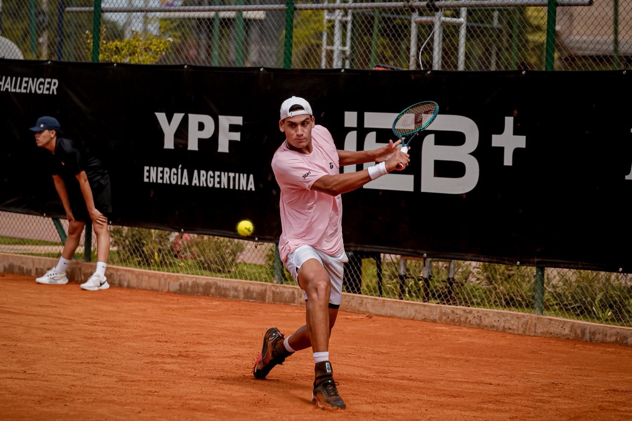 "Machi" Zeitune pasó la qualy en el Challenger de Tigre con uno de sus mejores triunfos