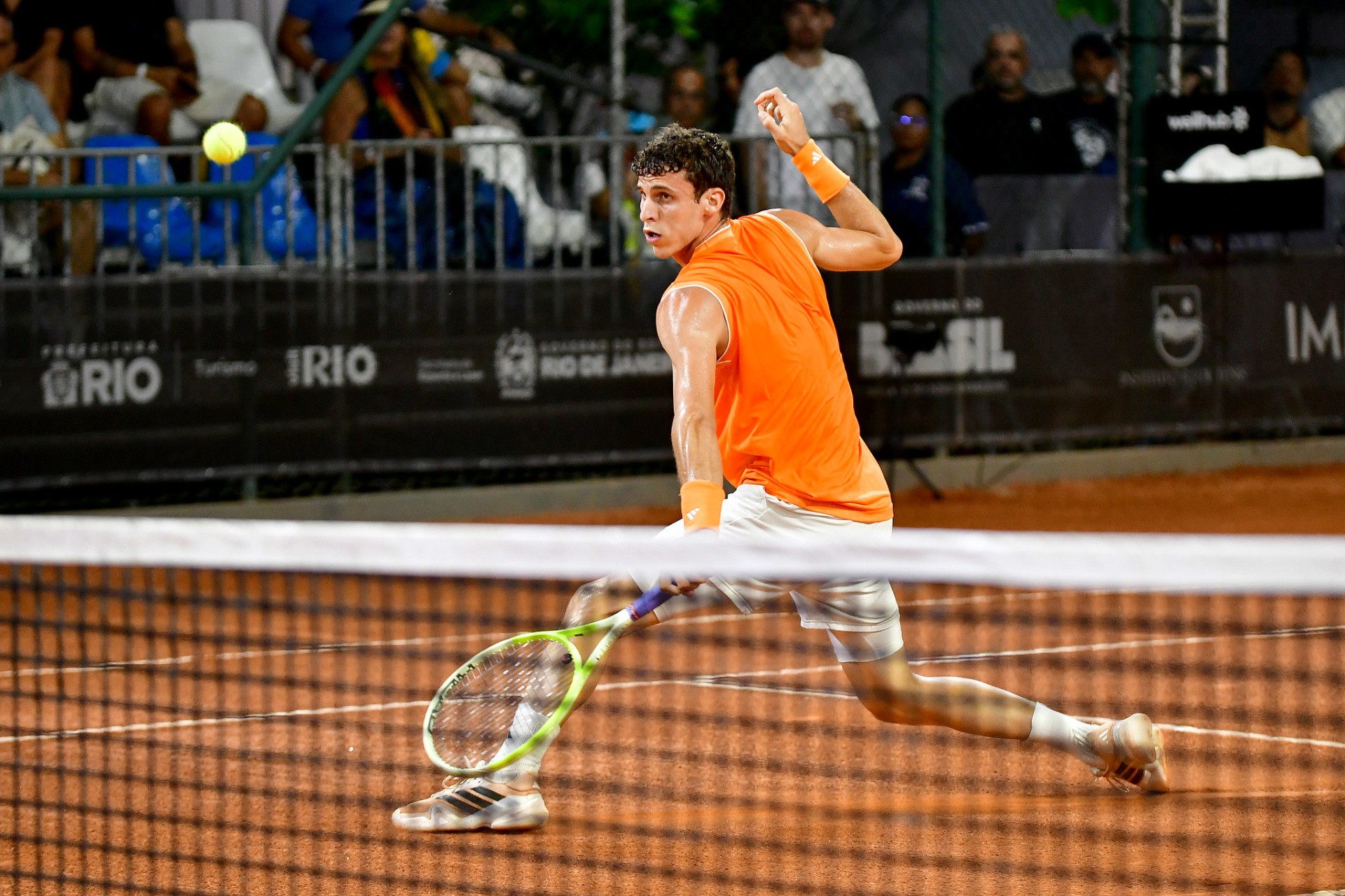 Balance dispar para los argentinos en la primera ronda del ATP 500 de Rio de Janeiro