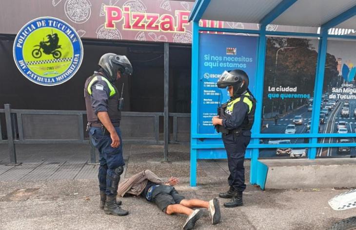 Detenido tras ingresar a robar en un banco de la capital