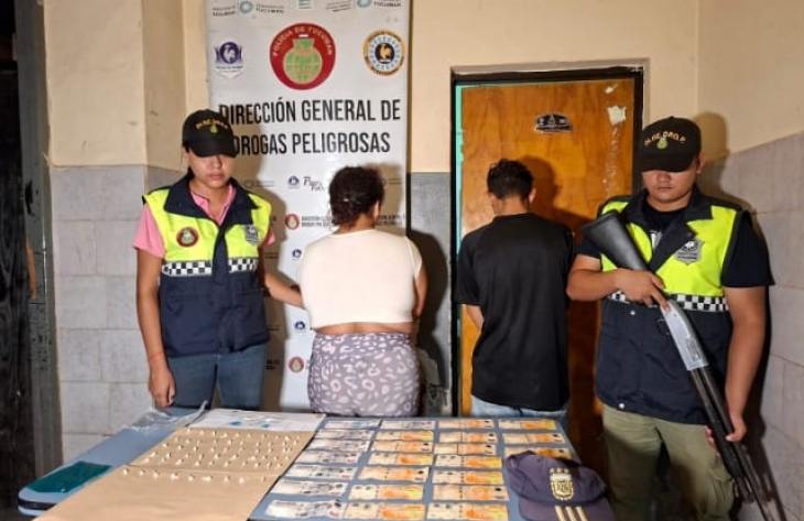 Narcomenudeo: secuestran droga lista para la venta y 40 mil pesos
