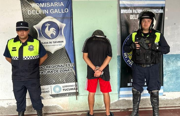 Aprehendido por un golpe a una distribuidora de bebidas