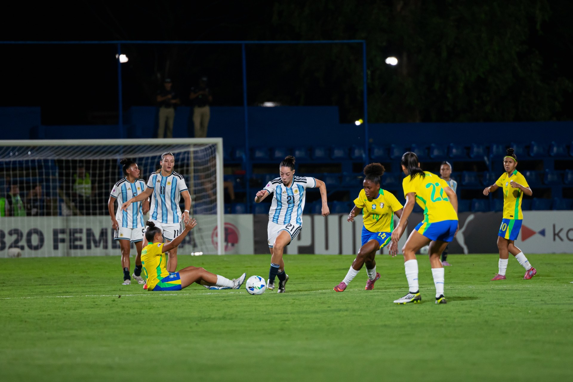 Argentina fue goleada por Brasil en el Sudamericano Sub-20 femenino
