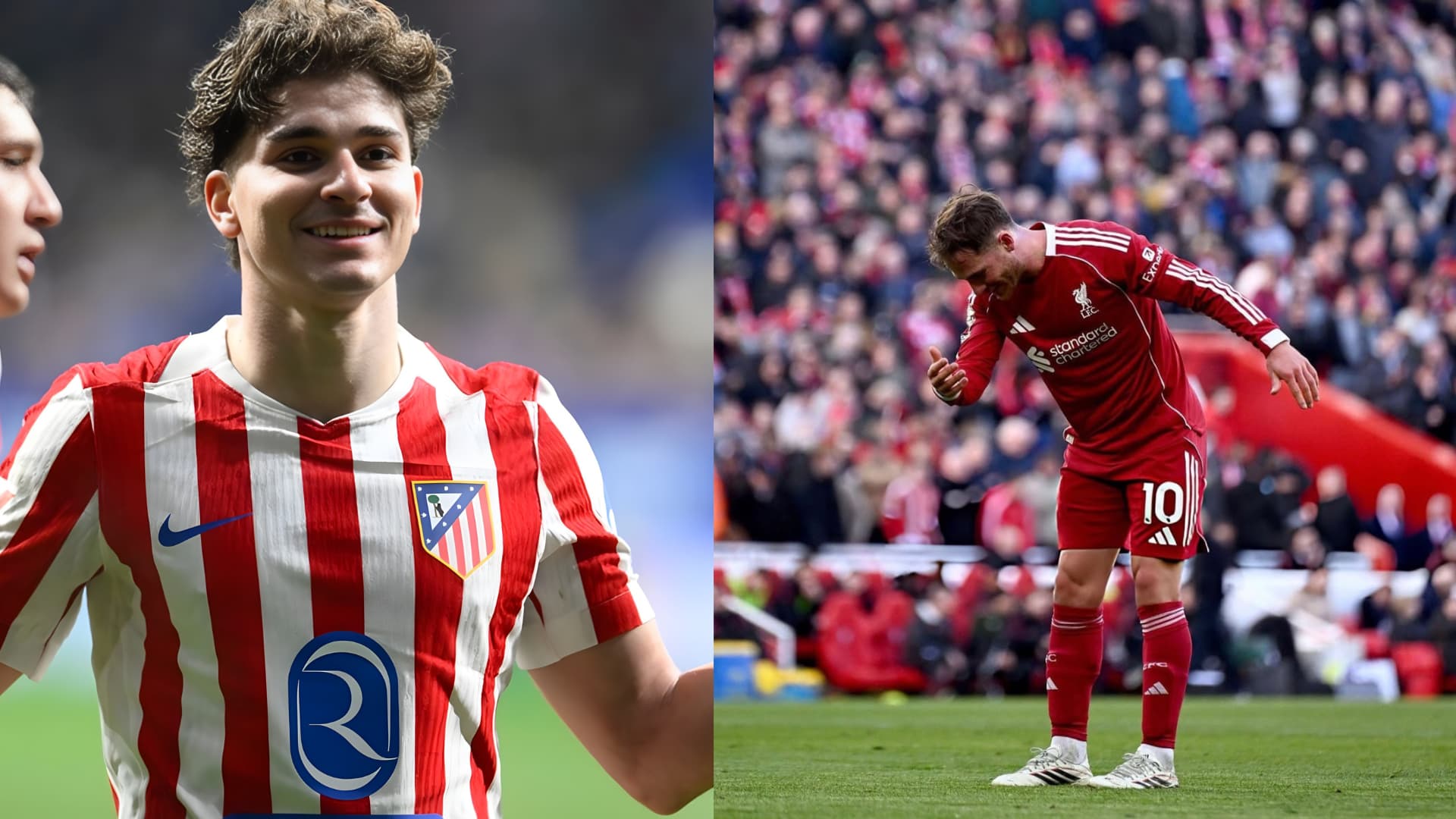 Argentinos decisivos en Europa: Julián Álvarez y Alexis Mac Allister dejaron su sello