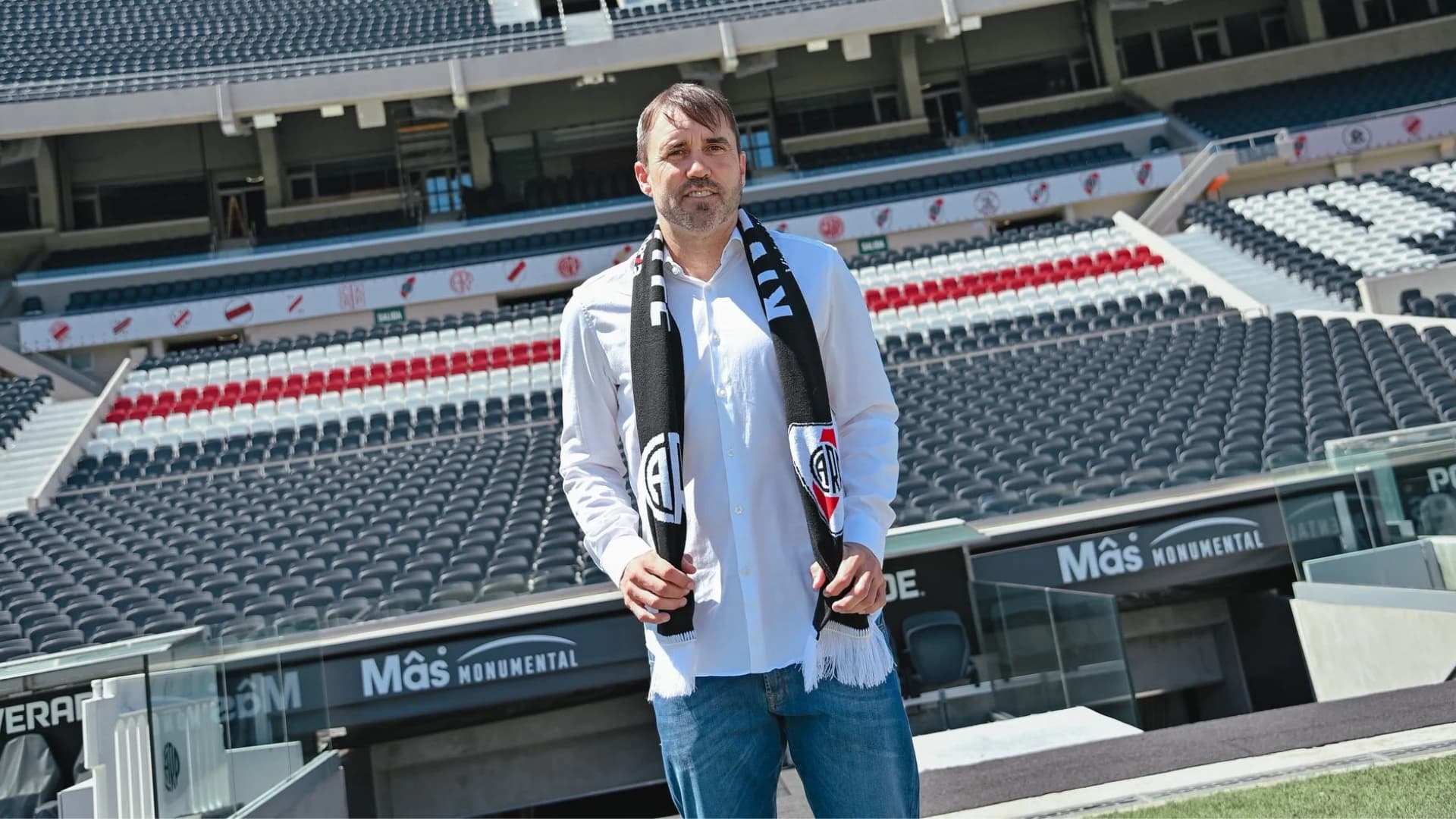 River presentó a "Chacho" Coudet y arranca una nueva etapa tras la salida de Gallardo