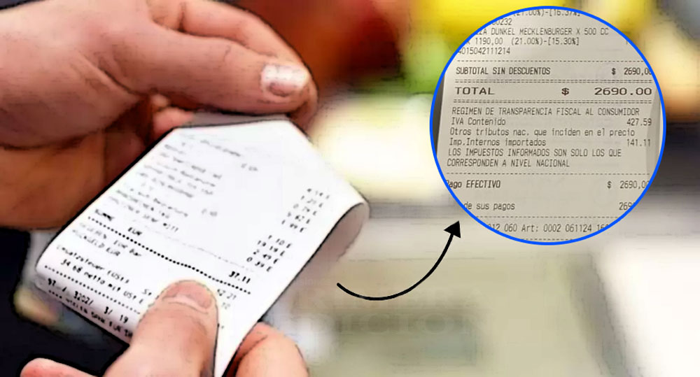 Todas las provincias, incluida Tucumán, siguen sin detallar impuestos locales ni municipales en los tickets de compra pese al Régimen de Transparencia Fiscal