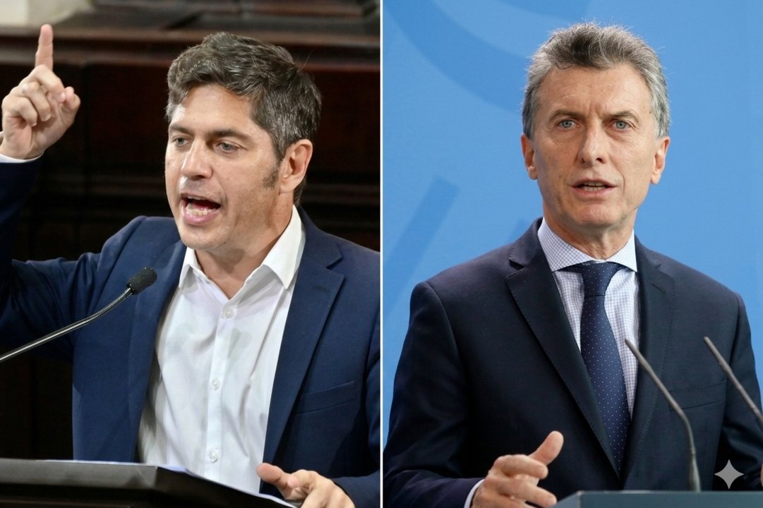 Kicillof, Macri y Pareja coincidieron en la cena de bienvenida de Expoagro