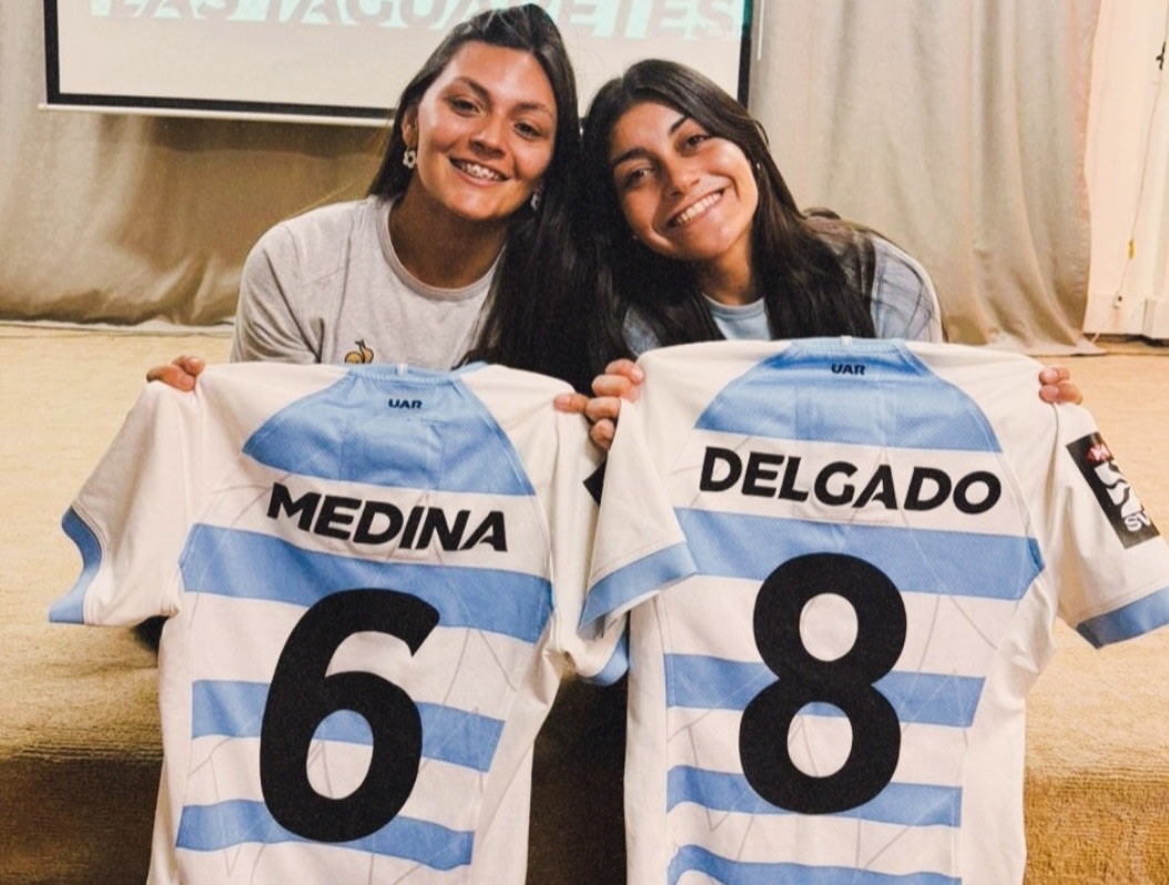 Las tucumanas Azul Medina y Candela Delgado fueron convocadas para las dos últimos etapas del SVNS 2 con las Yaguaretés