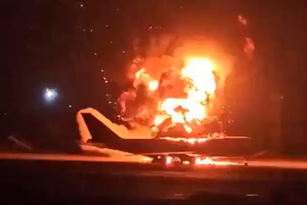 Avión militar de Estados Unidos se estrelló en Irak y dejó cuatro muertos