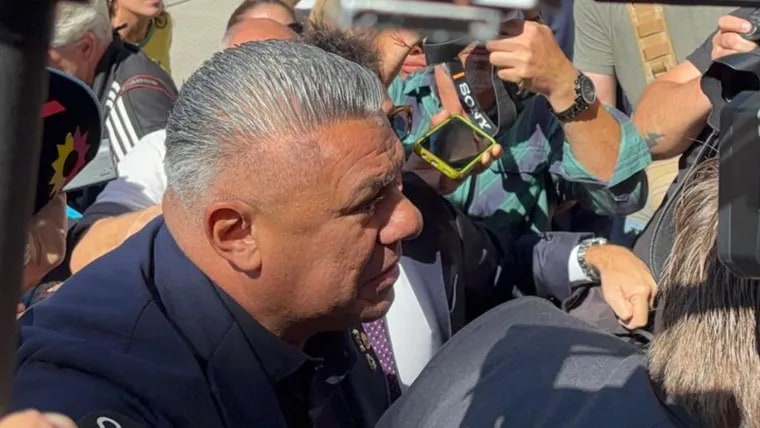 "Chiqui" Tapia declaró en Tribunales y habló sobre la Finalissima tras reunirse con Domínguez