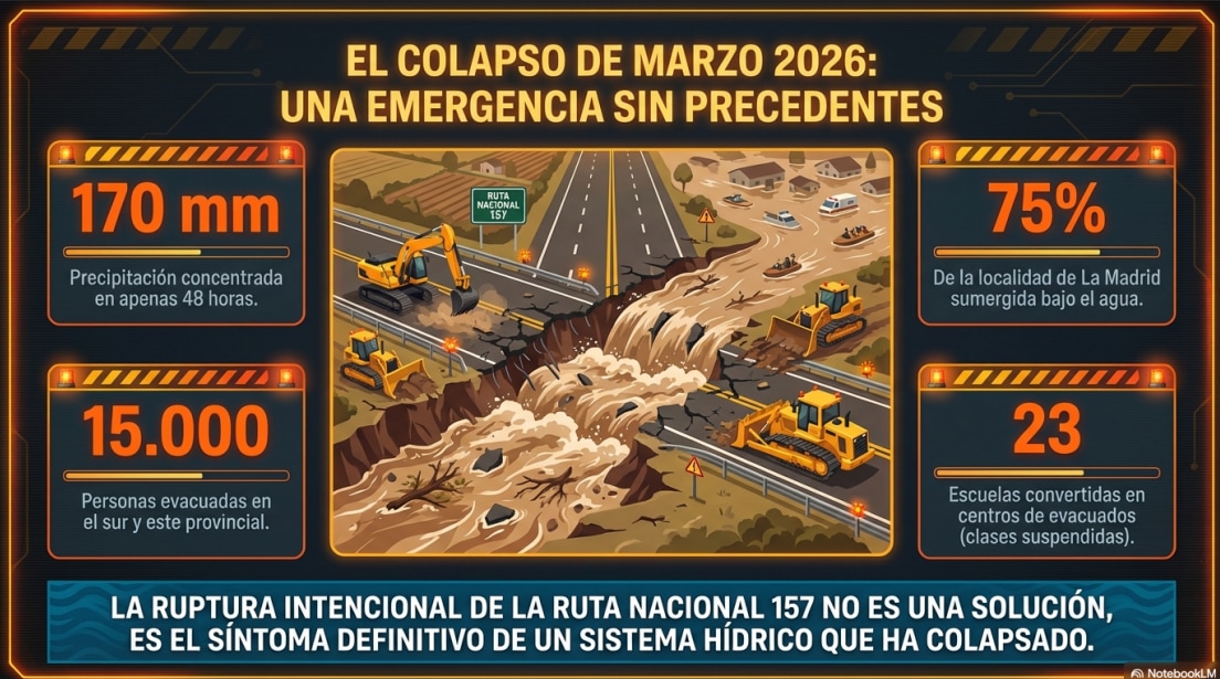 “No es una anomalía, es un colapso”: el informe que explica por qué Tucumán se inunda cada vez más