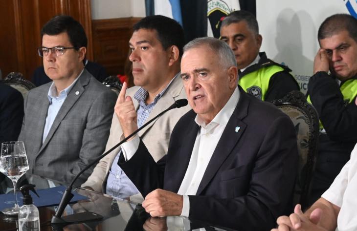 Jaldo le apuntó a Molinuevo y rechazó hacerse “niñero de los libertarios” en Tucumán