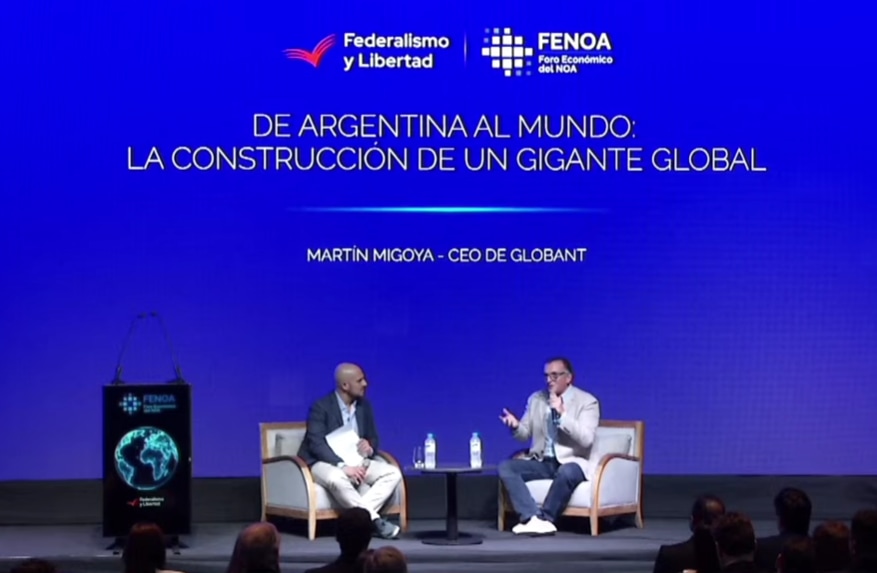 “Milei es la envidia de muchos otros países”: El CEO de Globant destacó en Tucumán el cambio de clima para las inversiones