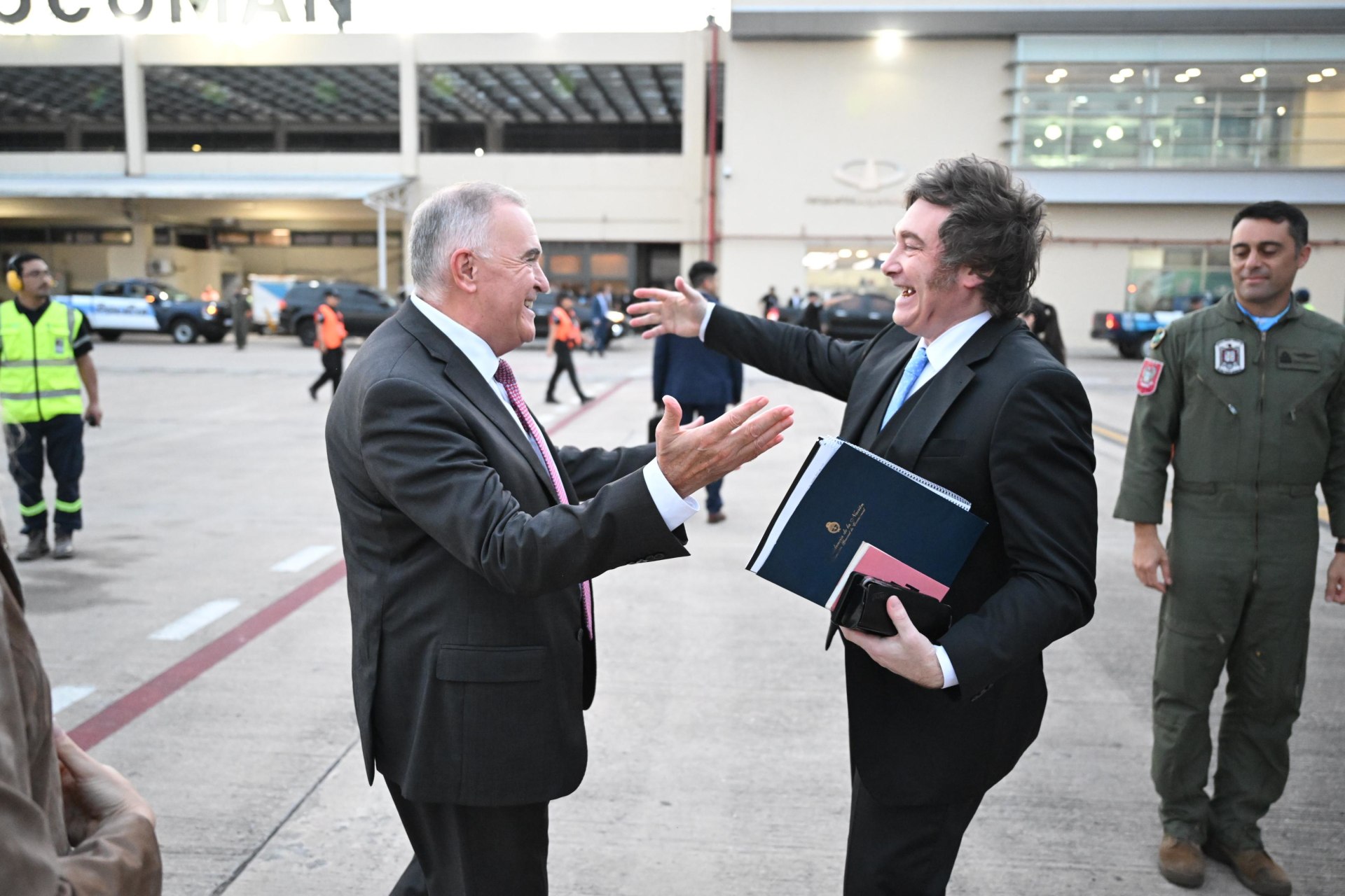 ¿Jaldo o Catalán? ¿Quién capitalizó más la visita de Javier Milei a Tucumán?