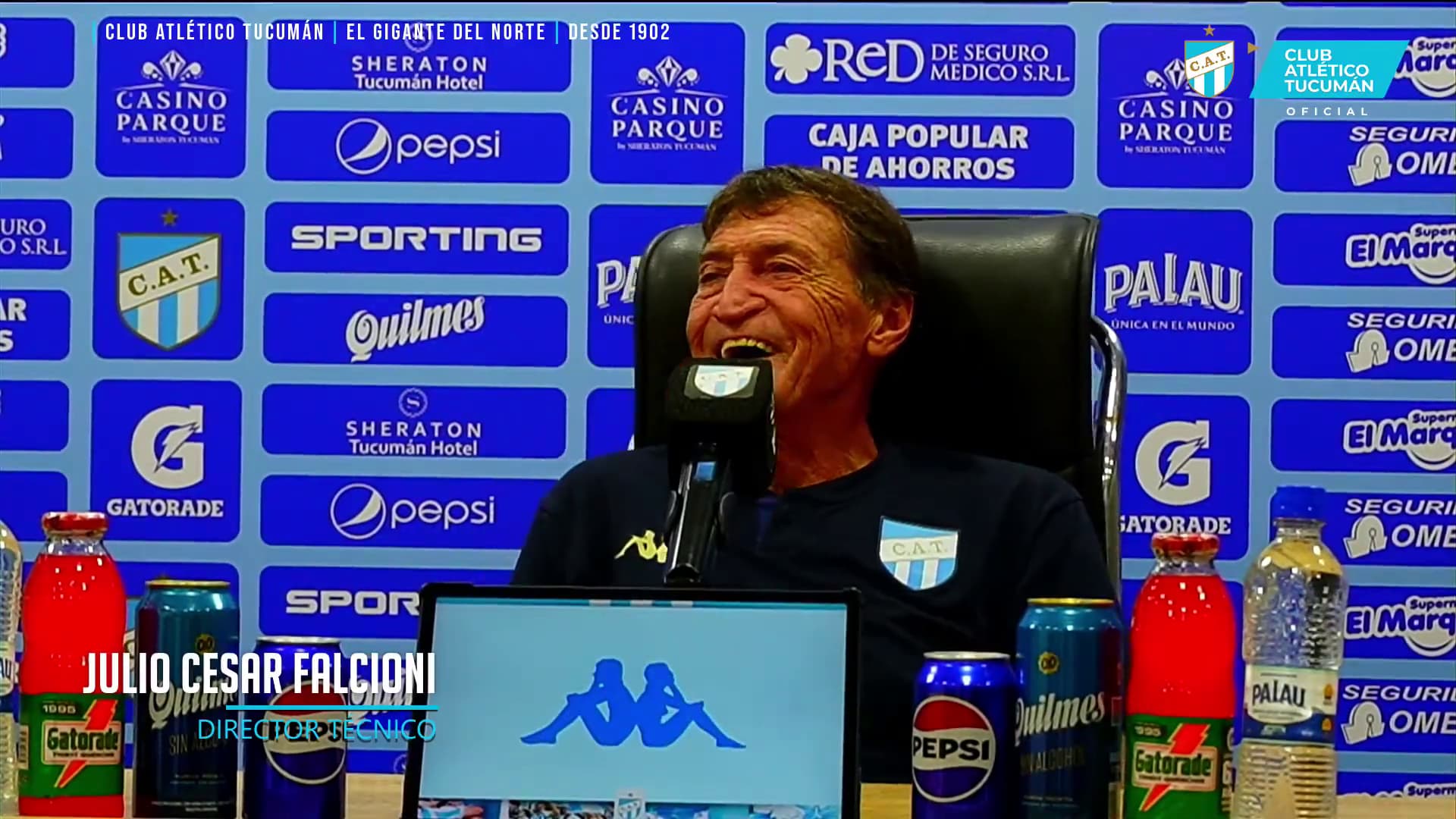 Julio César Falcioni: “Estamos en la búsqueda de un equipo firme y equilibrado”