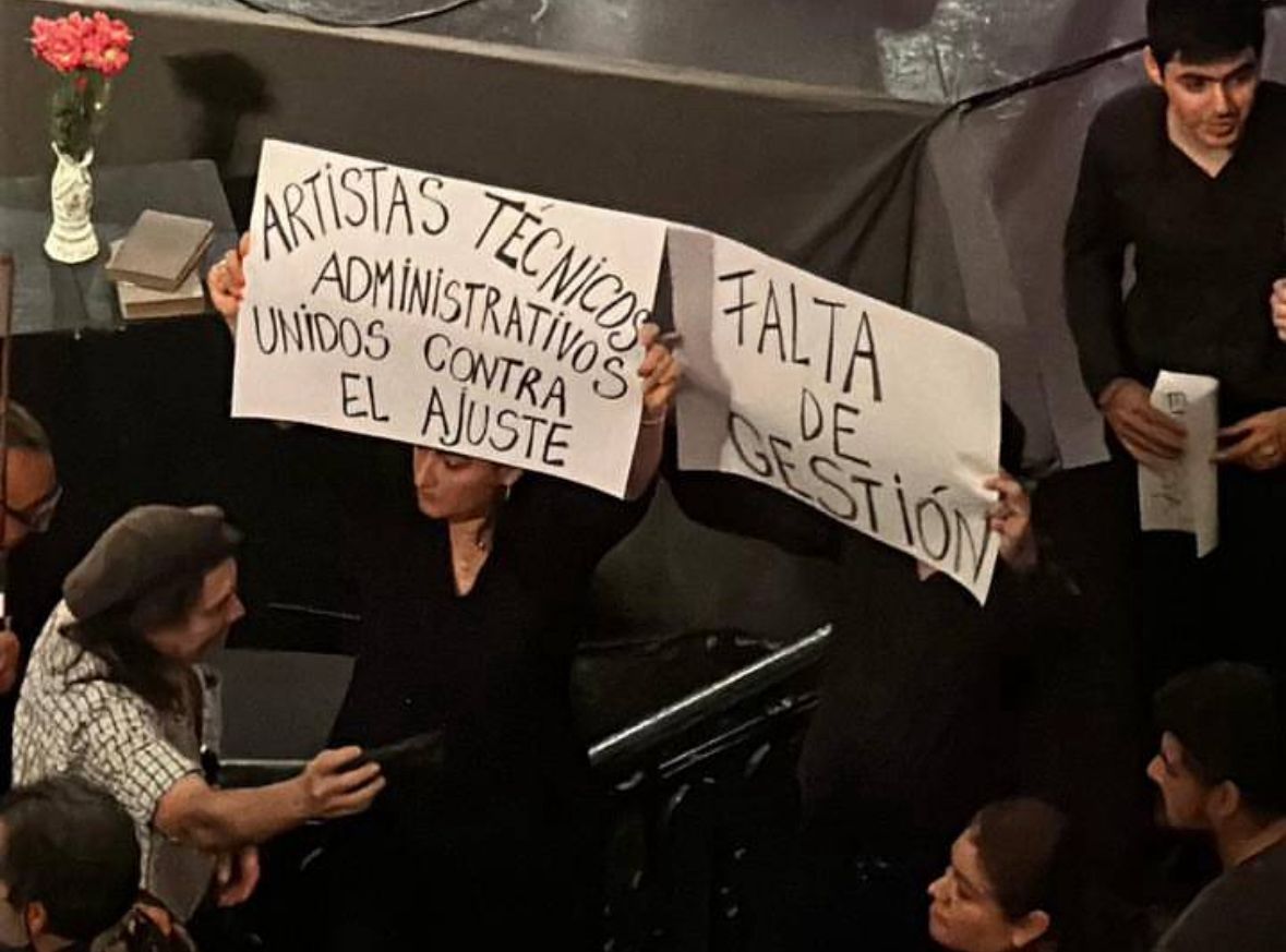 Trabajadores del Ente Cultural redoblan la protesta y acusan al organismo de “ocultar la precariedad”