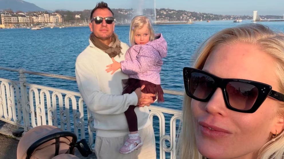 Las postales familiares de Christiansson mientras espera mudarse a Argentina