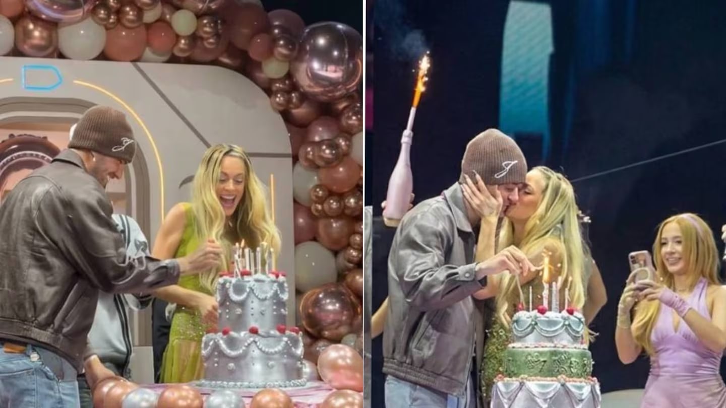 Cumpleaños en el escenario: Tini celebró con Rodrigo de Paul y habló de los rumores