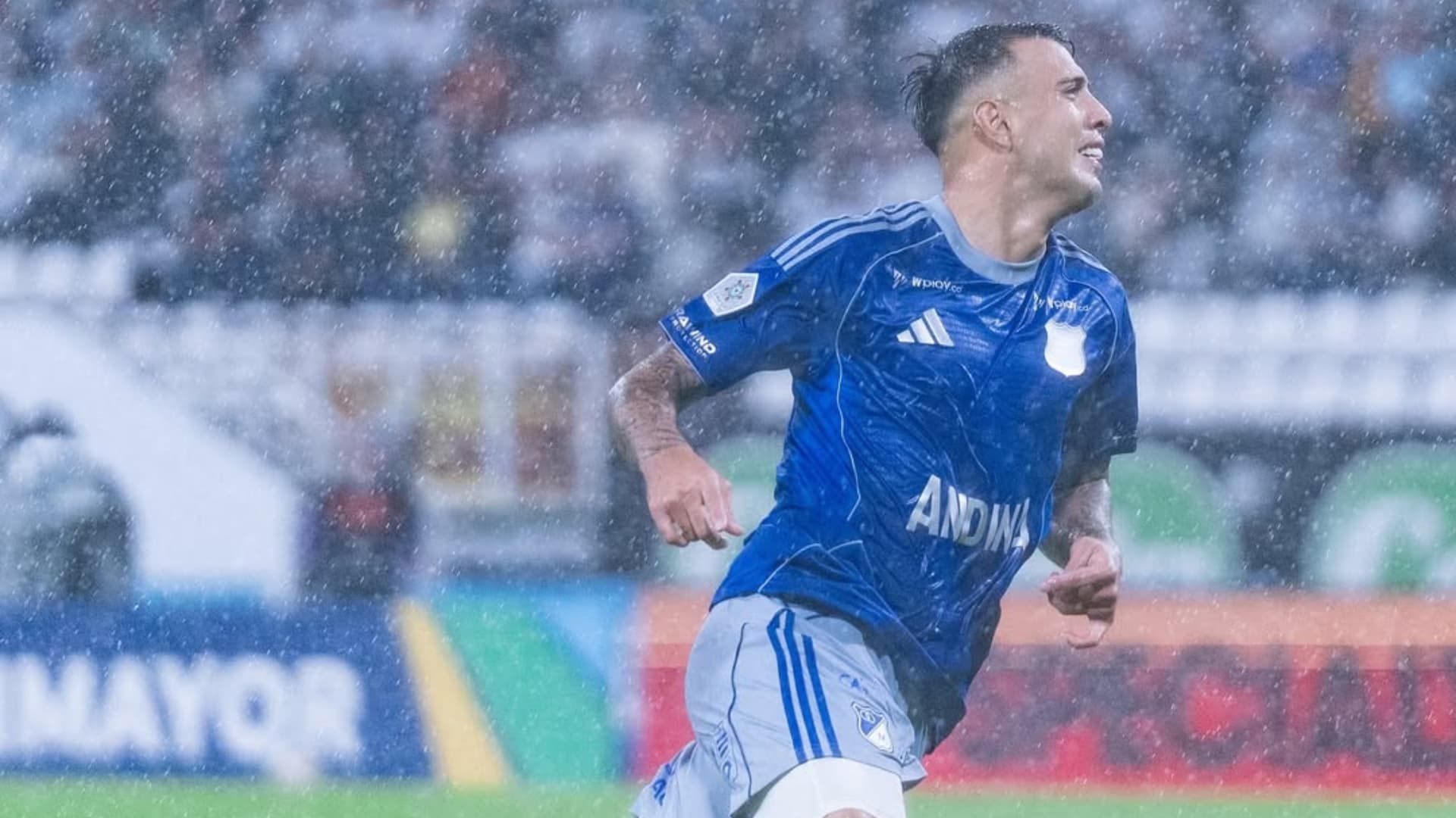 El tucumano Contreras capitalizó su momento y lideró a Millonarios en la goleada contra Once Caldas