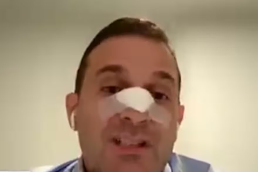 Mientras se recupera del ataque en La Madrid, Pelli apuntó contra la policía y el oficialismo provincial