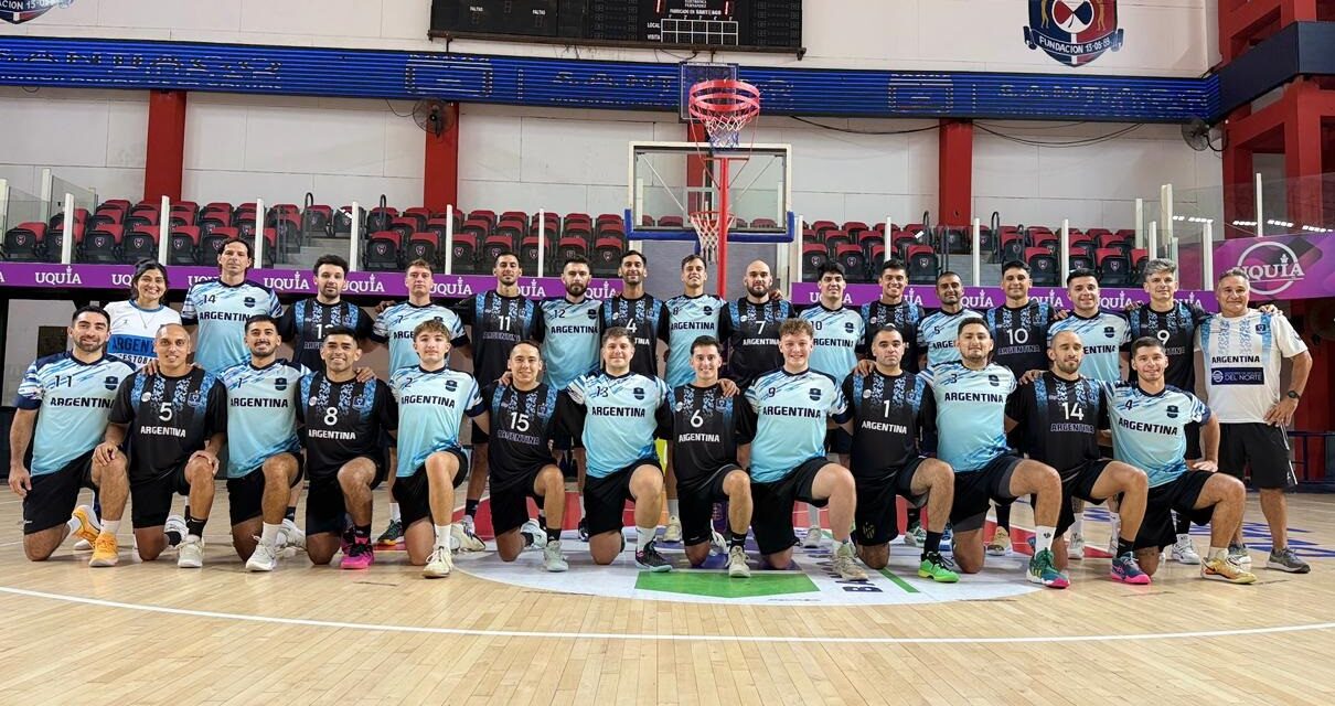 Con cuatro tucumanos, la Selección masculina entrenó en Santiago del Estero