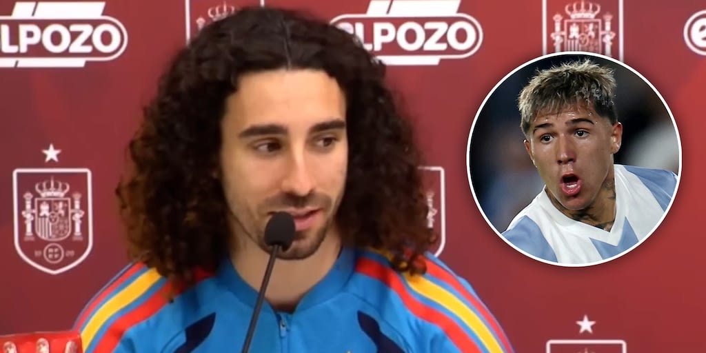 “No tengo miedo”: Marc Cucurella respondió a la chicana de Enzo Fernández