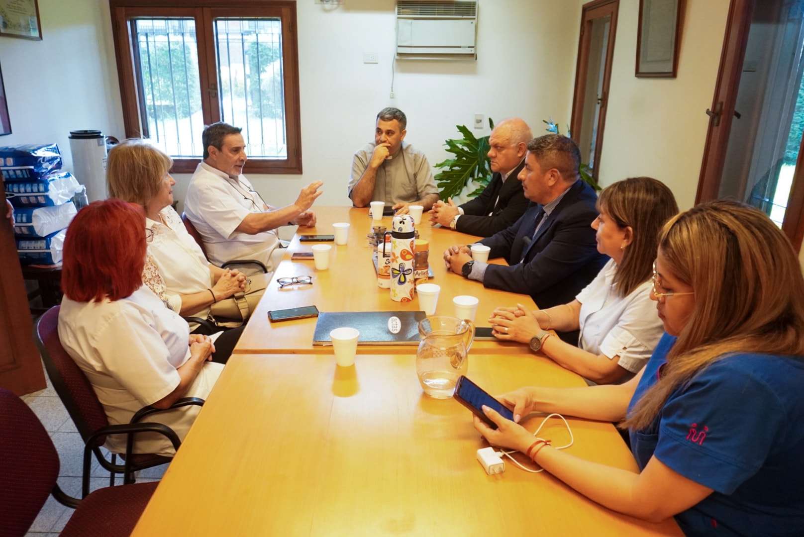 Con alimentos y medicamentos, la Provincia activó el respaldo al Cottolengo Don Orione