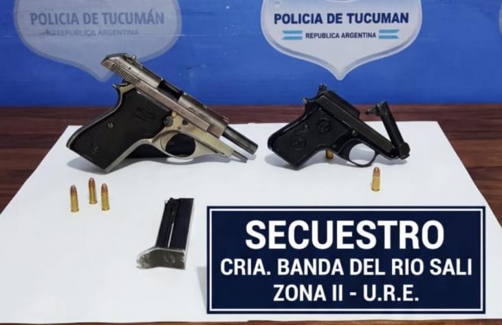 Disturbio vecinal terminó con varios detenidos y el secuestro de armas de fuego