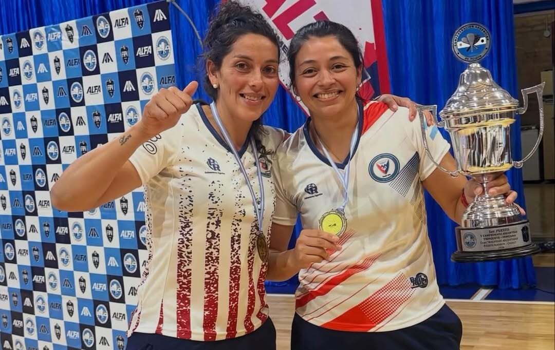 Cynthia Pinto y Soledad Frías se consagraron campeonas nacionales