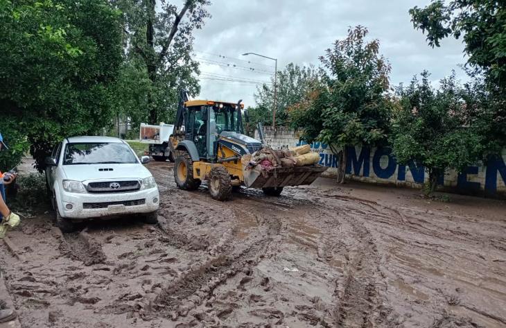 El Gobierno confirmó inundaciones, evacuados y una víctima fatal tras el fuerte temporal
