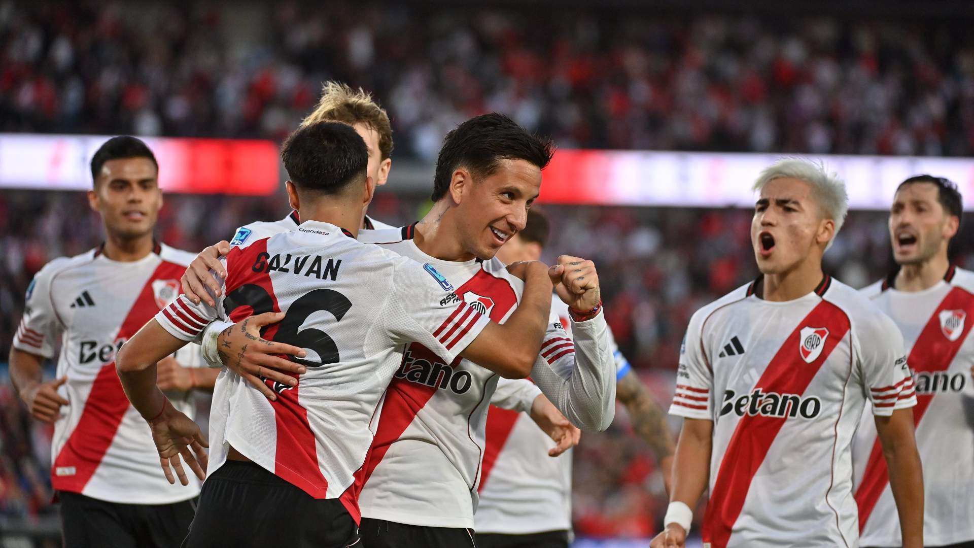Goleada sin atenuantes: River le ganó 3-0 a Belgrano en el Monumental