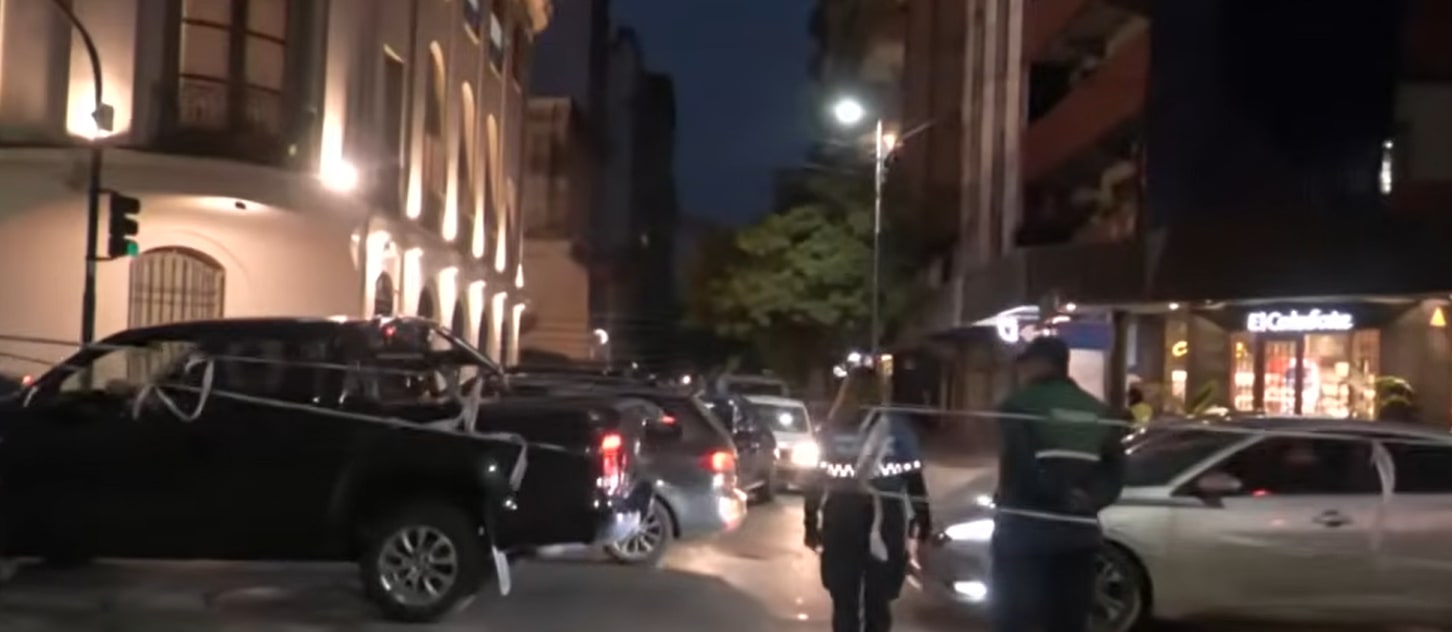 Restringen la circulación en Mendoza y Virgen de la Merced por un desprendimiento