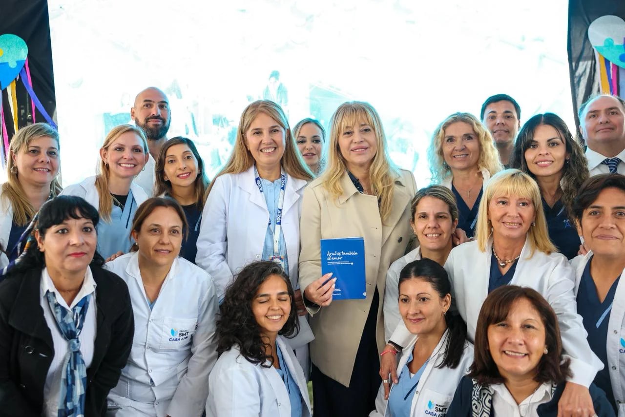 “Esta es la segunda casa de 344 familias, donde reciben atención, amor y cariño”, destacó la intendente Chahla en el primer aniversario de Casa Azul   