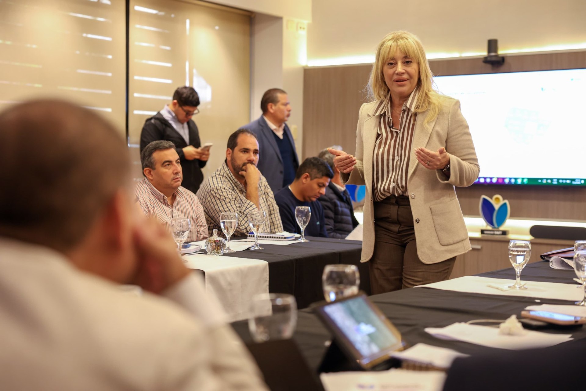 Chahla anunció obras estructurales para reducir el impacto de las tormentas