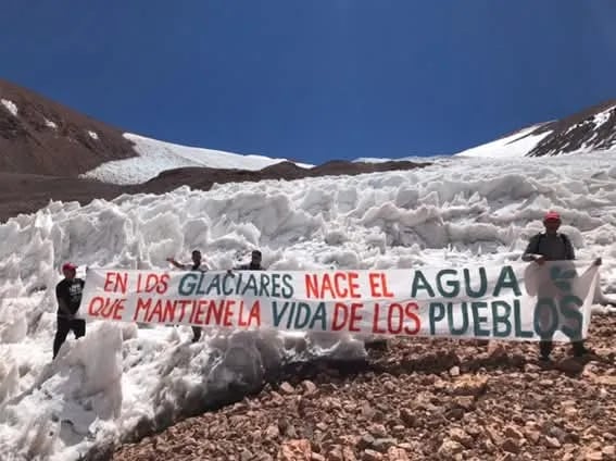 Convocan a una movilización frente al Congreso contra la reforma de la Ley de Glaciares