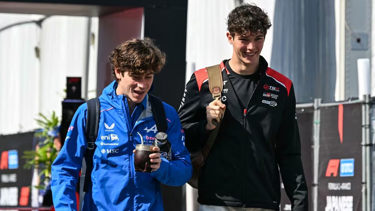 Bearman culpó a Colapinto por el choque en Suzuka: "No me dejó espacio"