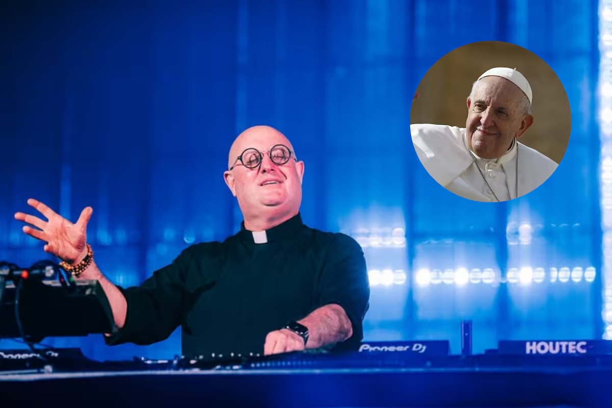 A un año del adiós: con un homenaje electrónico al papa Francisco,el Padre Guilherme hará vibrar la Plaza de Mayo